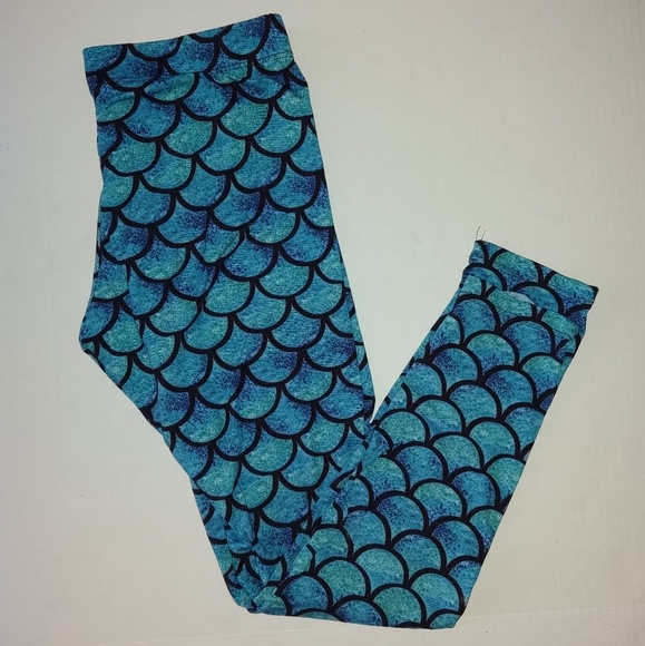 💙🧜Mermaid leggings 🧜💙 - Picture 3 of 3